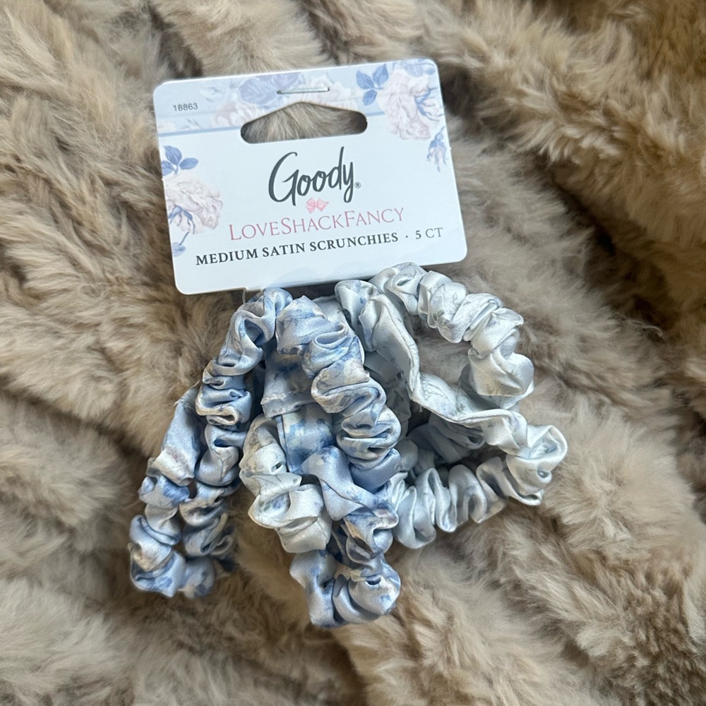 LoveShackFancy x Goody Silk Scrunchies